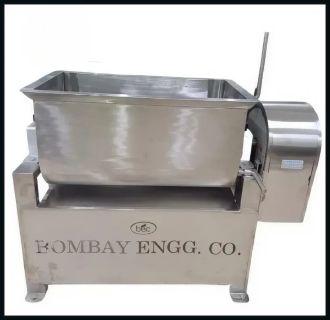 S.S.304 Dough Kneading Machine 50kg/batch Mfd.By bombay engg.co. @Mohali, Punjab.